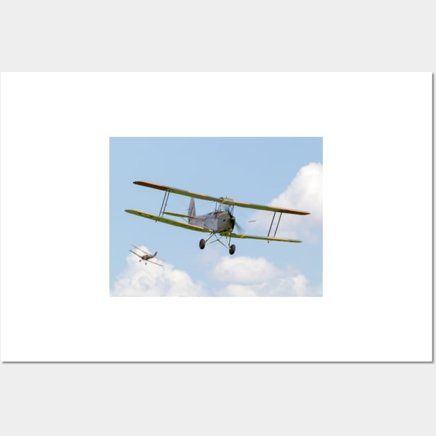 DeHavilland DH.82B Queen Bee aircraft Wall Art by captureasecond